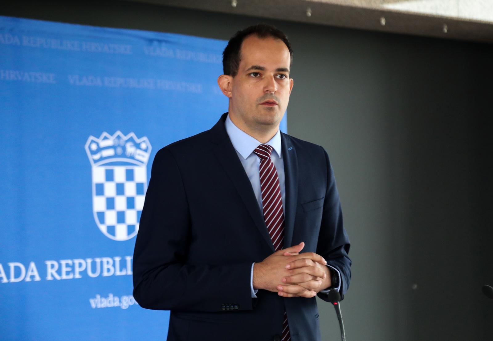 13.07.2023., Zagreb - Nakon sjednice Vlade RH izjavu za medije dao je ministar pravosudja Ivan Malenica Photo: Zeljko Hladika/PIXSELL