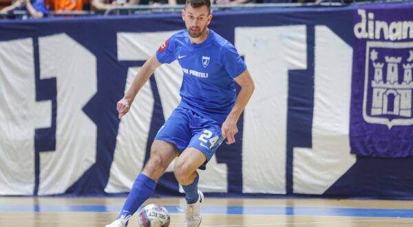 06.05.2024., Dom sportova, Zagreb - Druga utakmica finala SuperSport HMNL-a: MNK Futsal Dinamo - MNK Olmissum. Tihomir Novak Photo: Luka Stanzl/PIXSELL