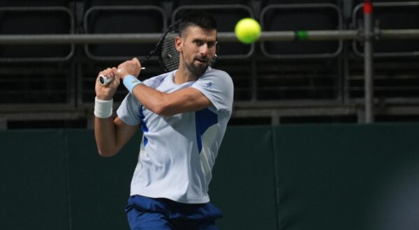 11, September, 2024, Belgrade - Davis Cup national team of Serbia trained in the "Aleksandar Nikolic" hall. Novak Djokovic. Photo: Antonio Ahel/ATAImages

11, septembar, 2024, Beograd -Trening Dejvis kup reprezentacija Srbije odradila je trening u dvorani "Aleksandar Nikolic". Photo: Antonio Ahel/ATAImages Photo: Antonio Ahel/ATAImages/PIXSELL