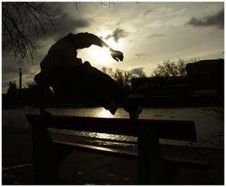 Parkour a Vrosligetben