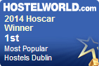 Isaacs hostel  was winner  of Dublin's most popular Hostel award in 2014