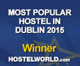 Isaacs hostel  was winner  of Dublin's most popular Hostel award in 2015