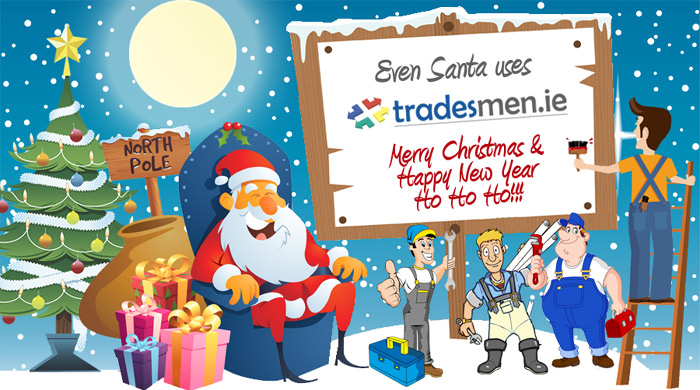 Happy Christmas from everyone at tradesmen.ie