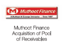 Muthoot Finance