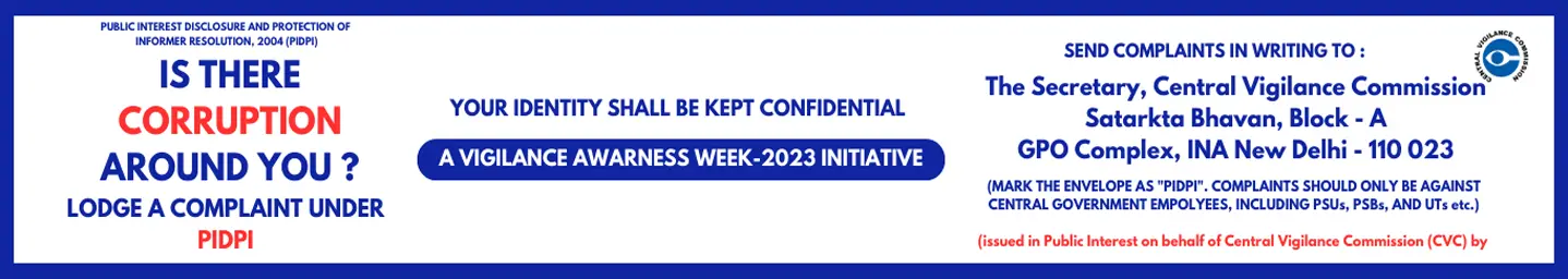 Vigilance Awareness Week 2023