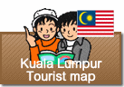 Kuala Lumpur Tourist map