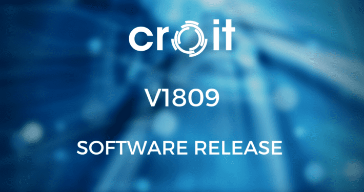 croit software update v1809