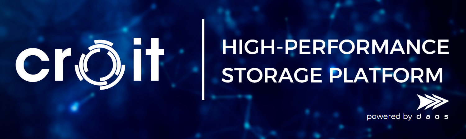 croit - High Performance Storage Platform powered by Intel DAOS