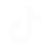 White TikTok logo on transparent background.