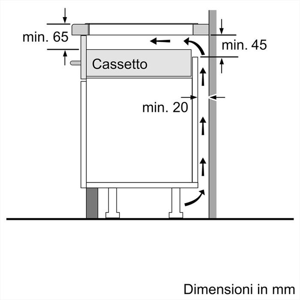 "BOSCH - Piano cottura induzione PVS851FC5Z-Nero"