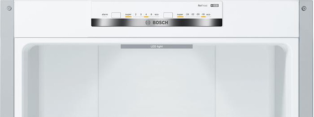 "BOSCH - Frigorifero combinato KGN392LDC Classe D 368 lt-Inox look"