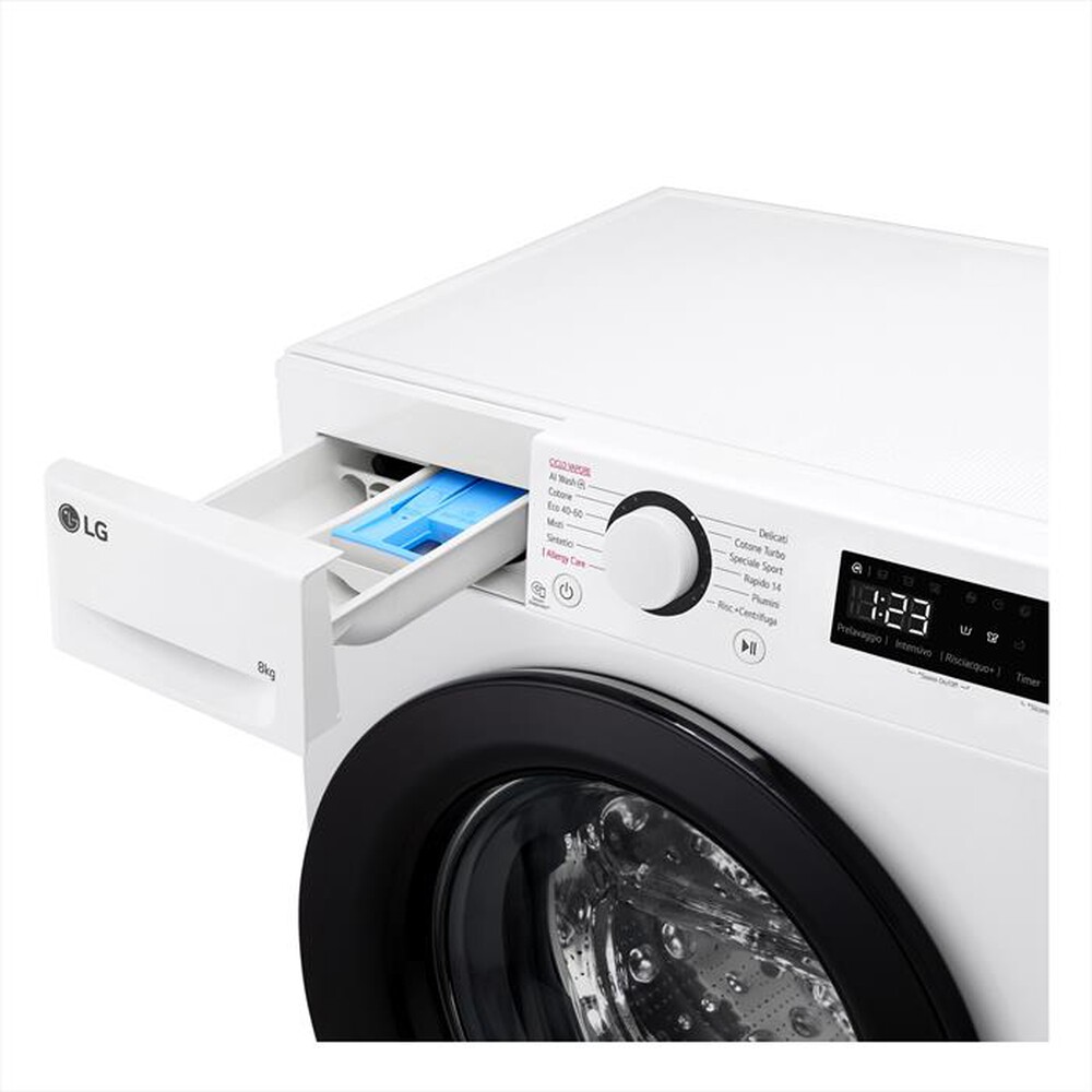 "LG - Lavatrice F2R3S08NSWB 8 Kg Classe A-Bianco"