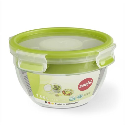 EMSA - Contenitore insalata rotondo 1 lt 518097