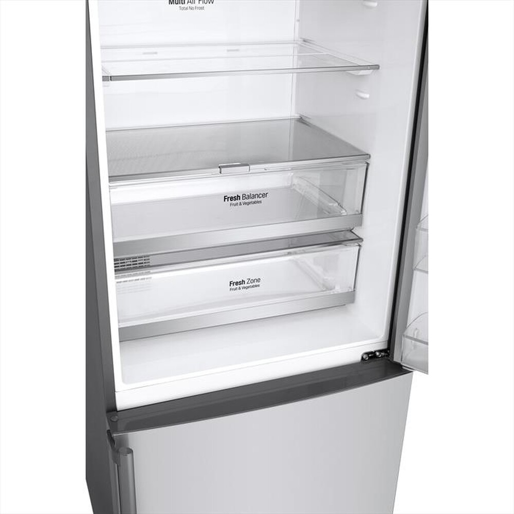 "LG - Frigorifero combinato GBB567PZCMB Classe E 500lt-Stainless steel"