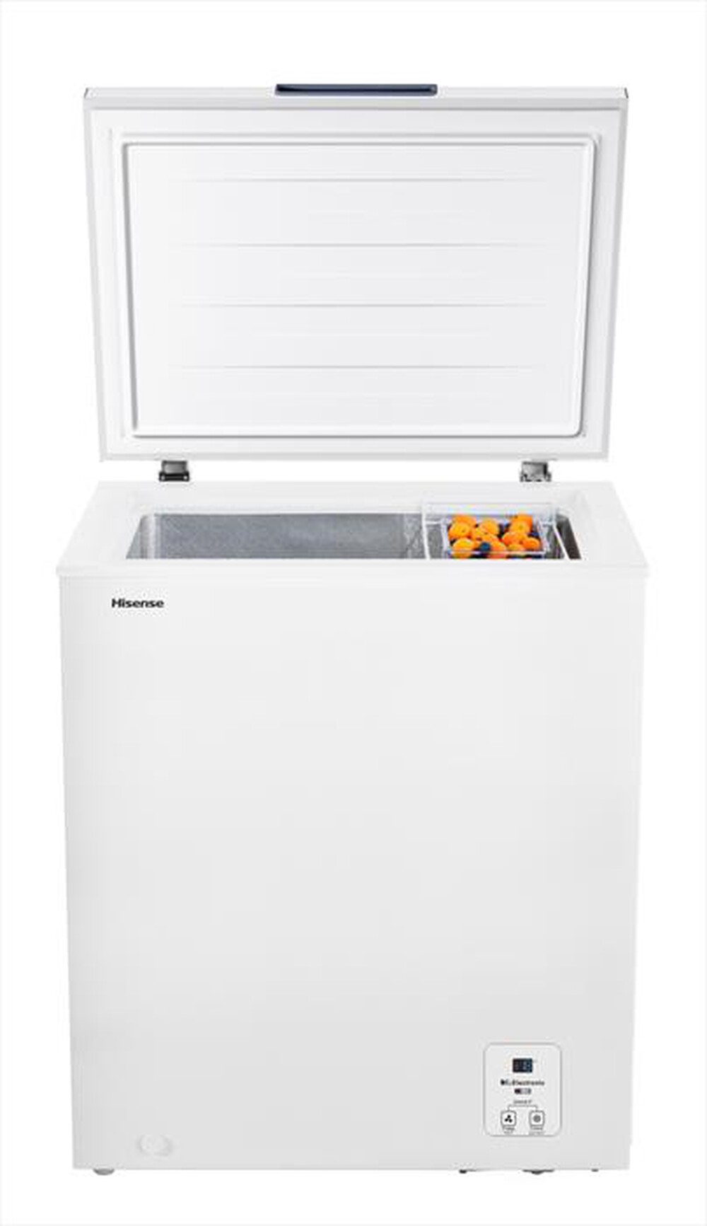 "HISENSE - Congelatore orizzontale FT184D4AWYE Classe E 142lt-Bianco"