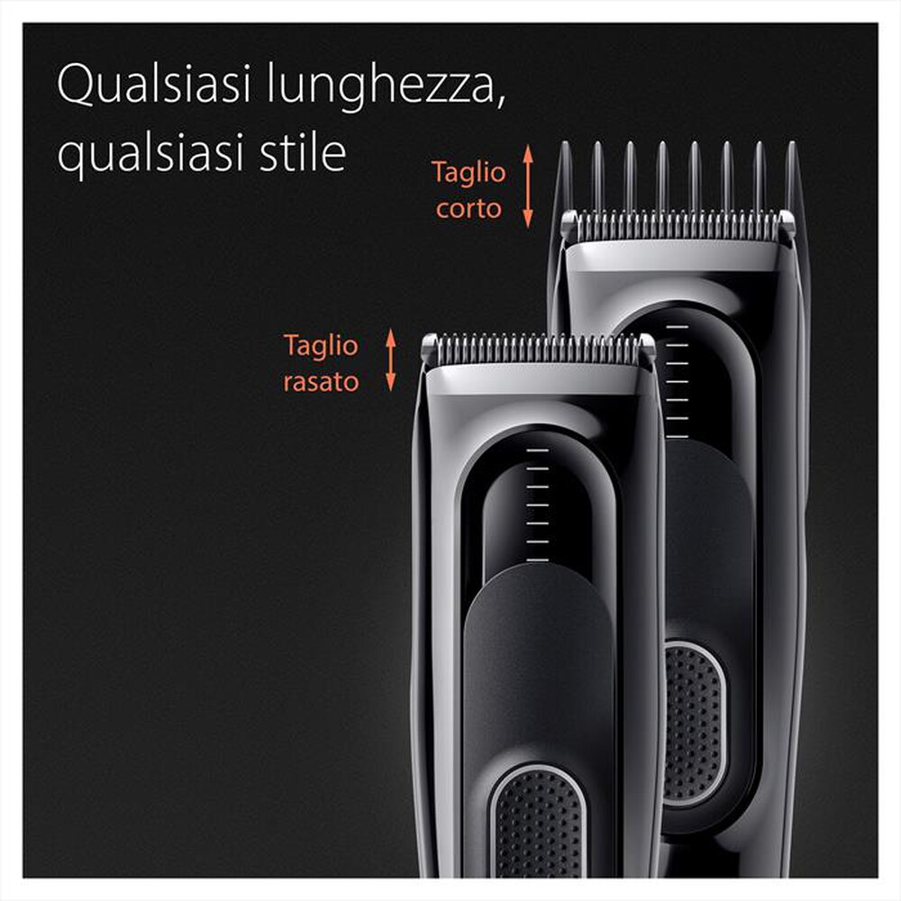 "BRAUN - Regola capelli HC5310-Black Glossy"