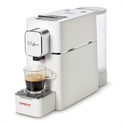 POLTI - Macchina da caffè Coffea S15W + 54 CIALDE-Bianco