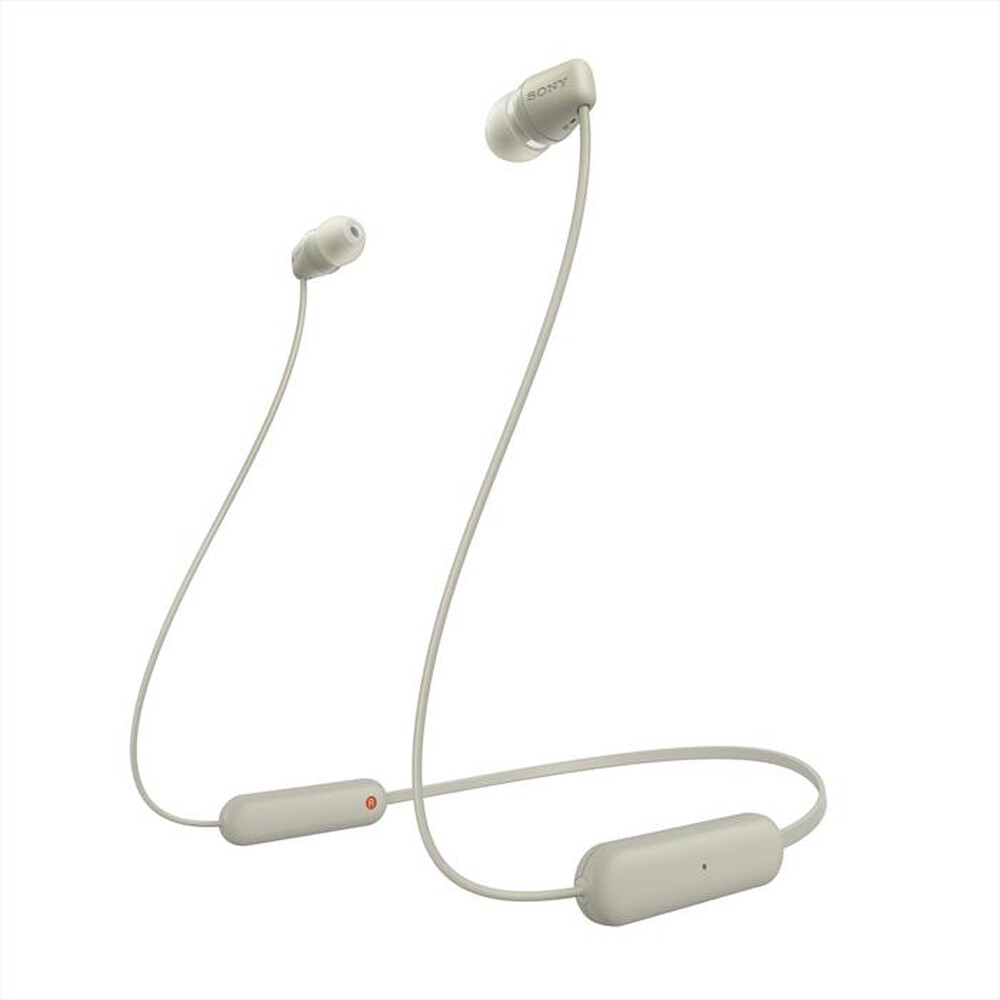 "SONY - Cuffie In Ear WIC100C.CE7-Crema"