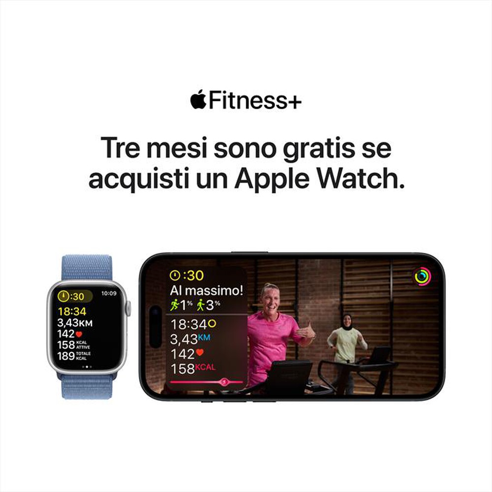 "APPLE - Watch SE GPS Cassa 40mm - M/L-Blu Tempesta"