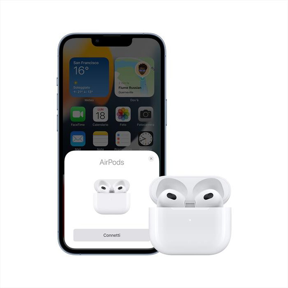 "APPLE - AirPods (3rd generation) with MagSafe ChargingCase"