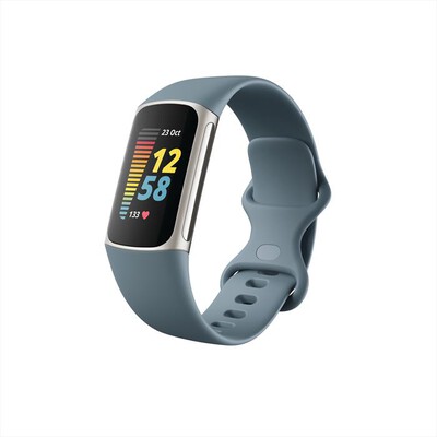 FITBIT - CHARGE 5-GRIGIO BLU / PLATINO