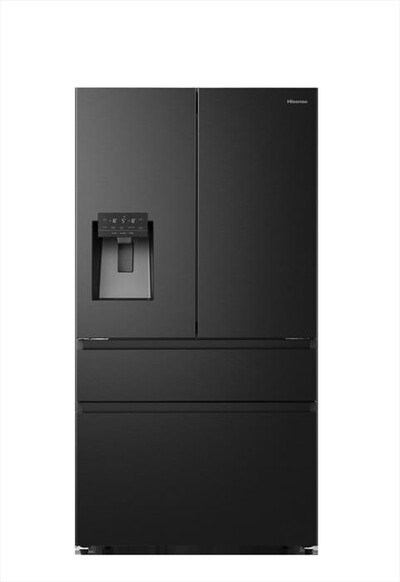 HISENSE - Frigorifero 4 porte RF728N4SAFE Classe E 560 lt-Black Inox