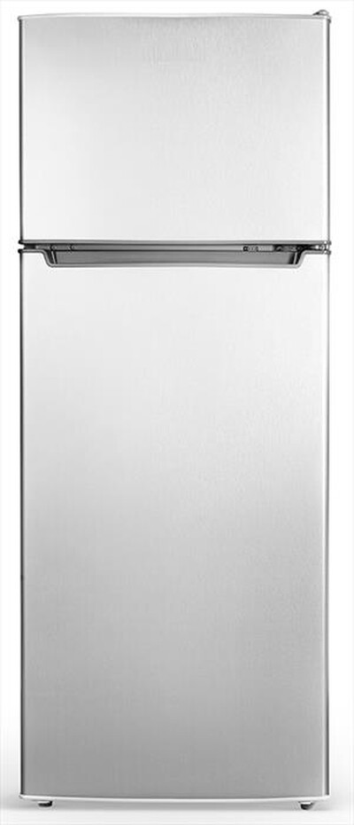 AKAI - Frigorifero 2 porte AKFR248SL Classe F 208 lt-Silver