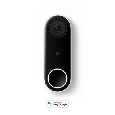 GOOGLE - NEST DOORBELL (CON CAVO)-Nero