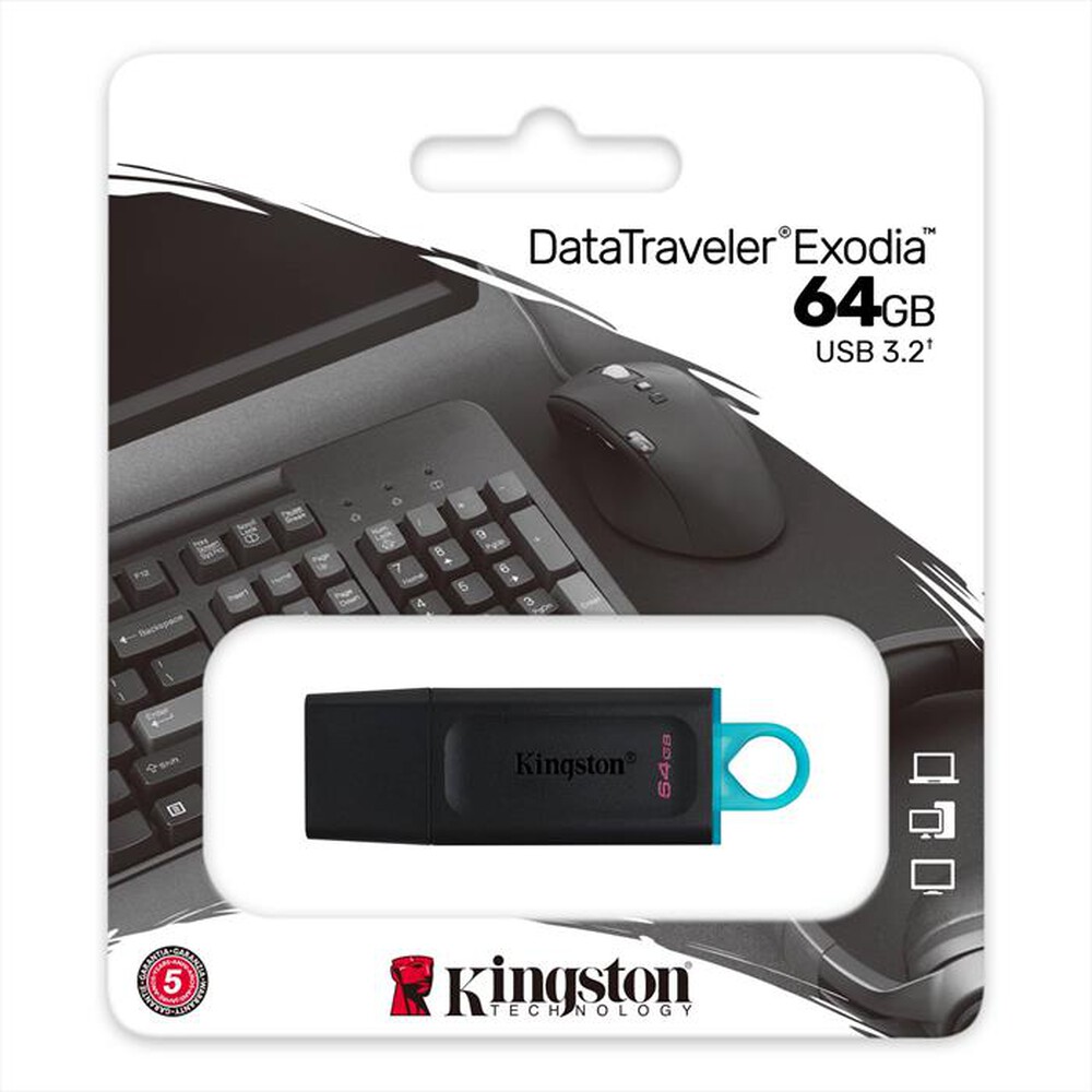 "KINGSTON - DTX/64GB-NERO"