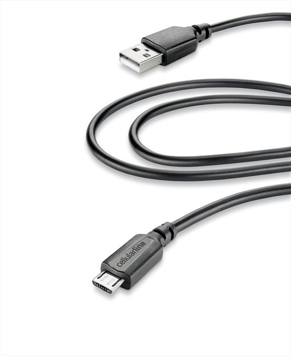 "CELLULARLINE - USBDATACMFIIPD2MW Cavo Micro USB-Nero"