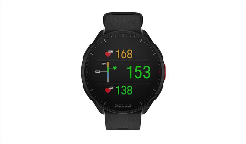 "POLAR - Pacer GPS Sports Watch Night Black S-L-Nero"