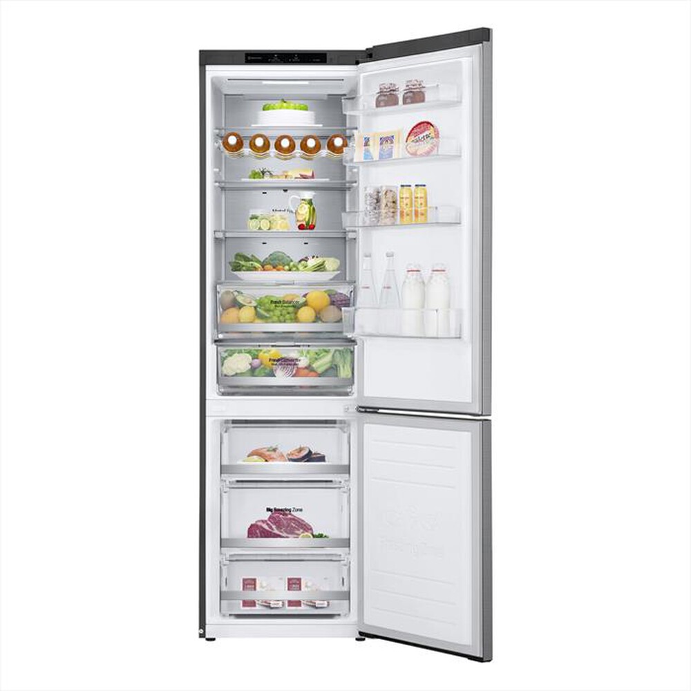 "LG - Frigorifero combinato GBB72PZVGN Classe D 419lt-Metallico"