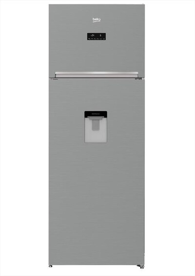 BEKO - Frigorifero 2 porte RDNE455E30DZXBN Classe F 455lt-Metal Look