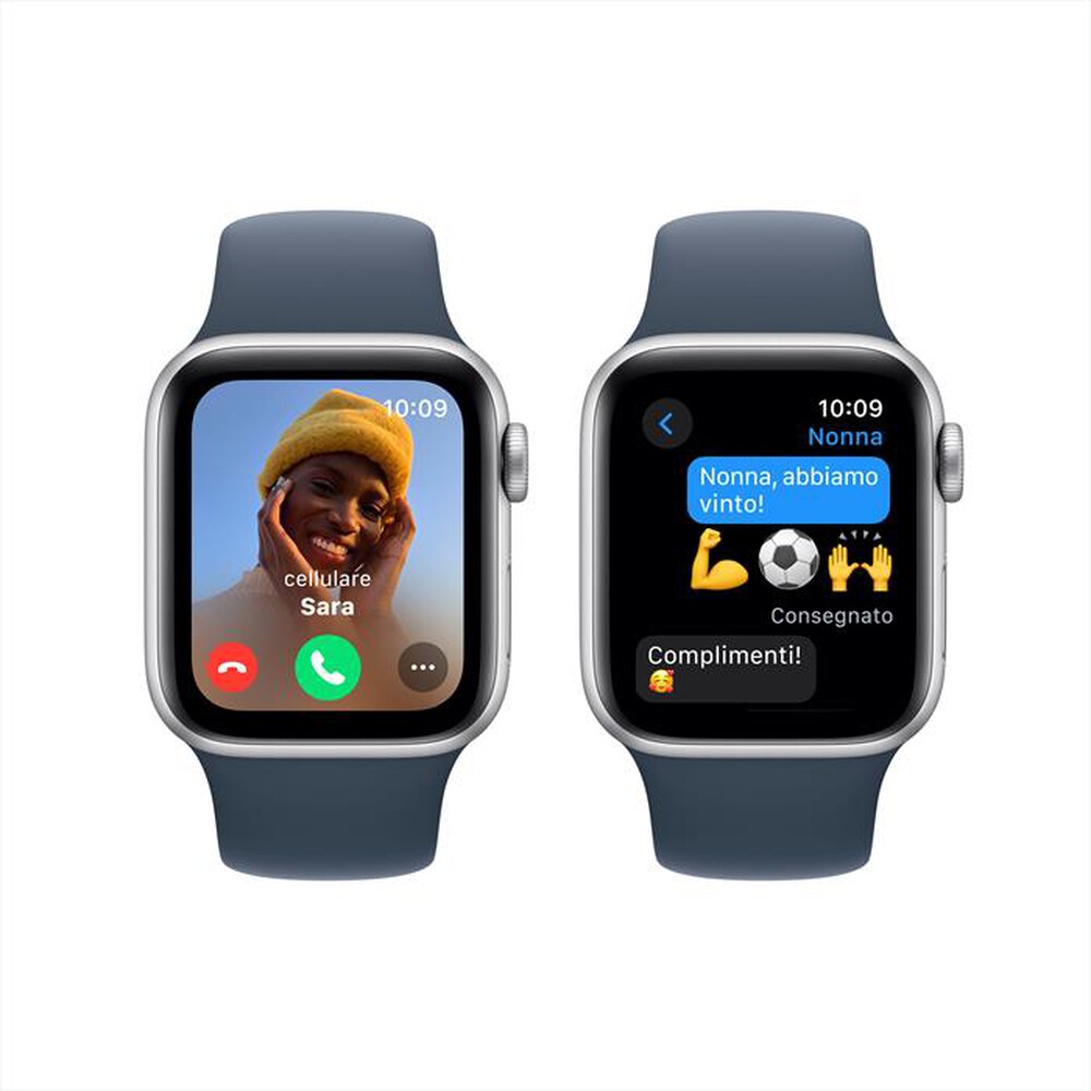 "APPLE - Watch SE GPS Cassa 40mm - S/M-Blu Tempesta"