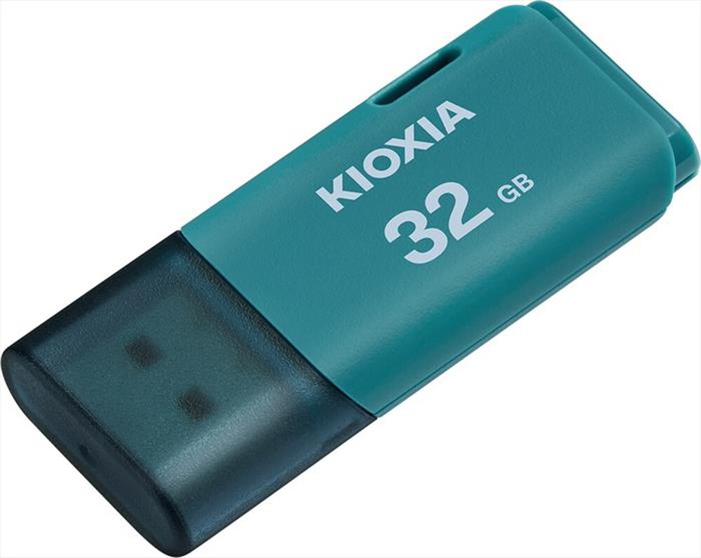 "KIOXIA - CHIAVETTA USB U202 HAYABUSA 2.0 32GB AZZURRO-Azzurro"