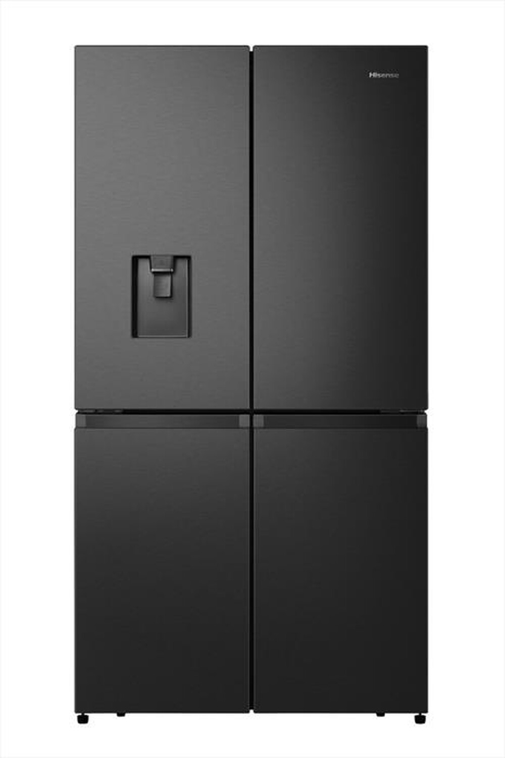 "HISENSE - Frigorifero 4 porte RQ758N4SWFE Classe E 606 lt-Black Inox"