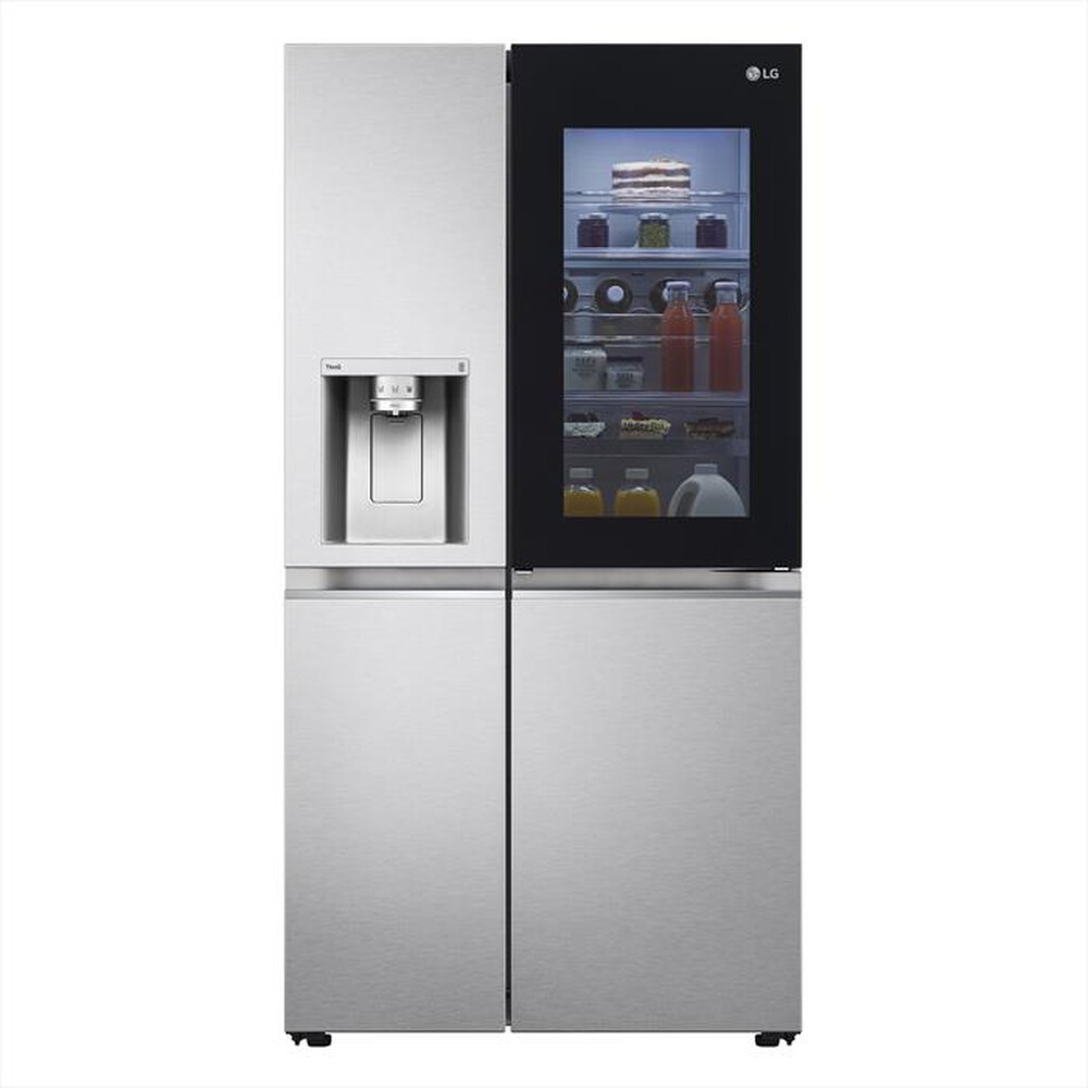 "LG - Frigorifero side by side GSXV90MBAE Classe E 635lt-Stainless steel"