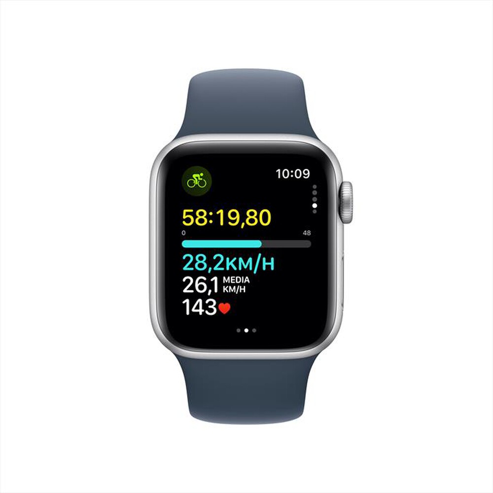 "APPLE - Watch SE GPS Cassa 40mm - M/L-Blu Tempesta"