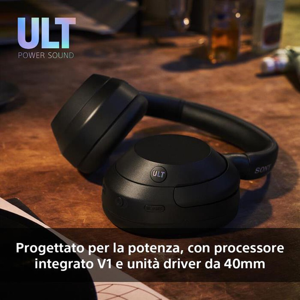 "SONY - Cuffie a padiglione chiuso WHULT900NB.CE7-nero"