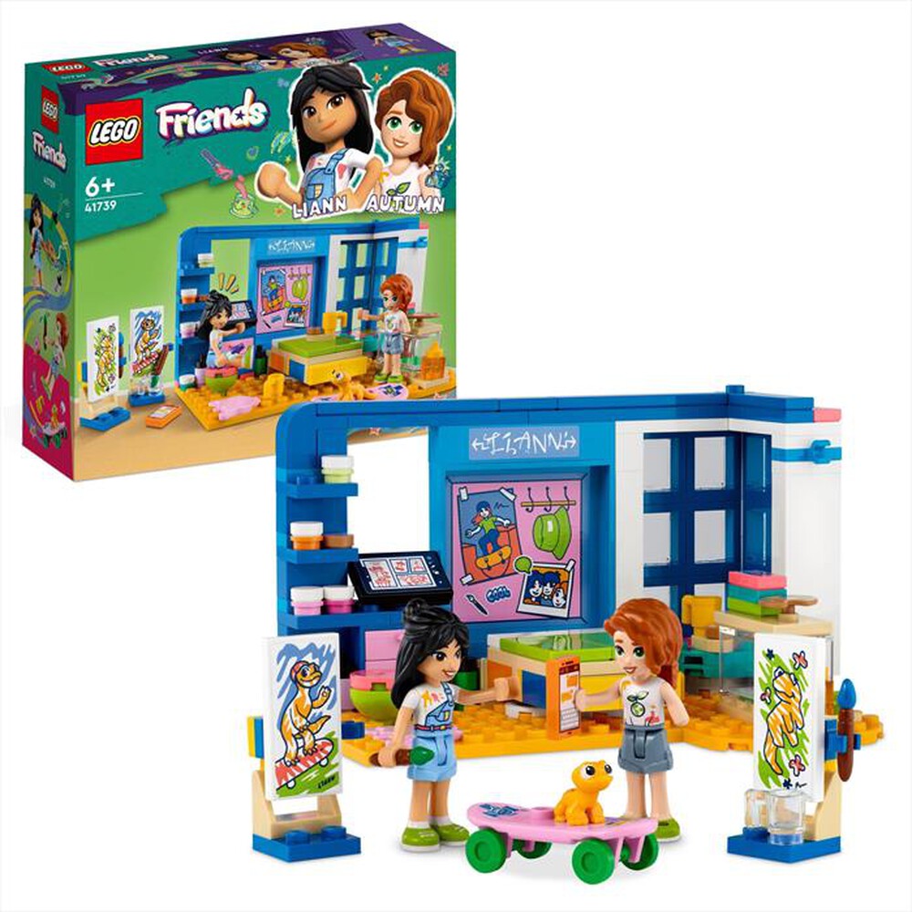 "LEGO - FRIENDS La cameretta di Liann - 41739-Multicolore"