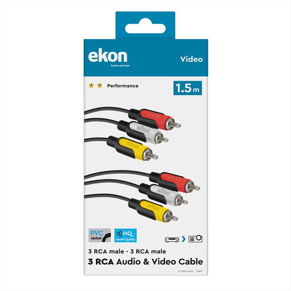 "SBS - ECV3RCA15MM"