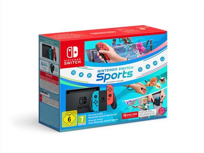 NINTENDO - Switch Sports Bundle-Rosso/Blu