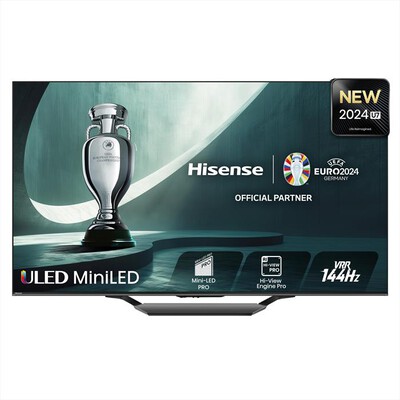 HISENSE - Smart TV MINI LED UHD 4K 55" 55U79NQ-Metallo - Grigio Carbone