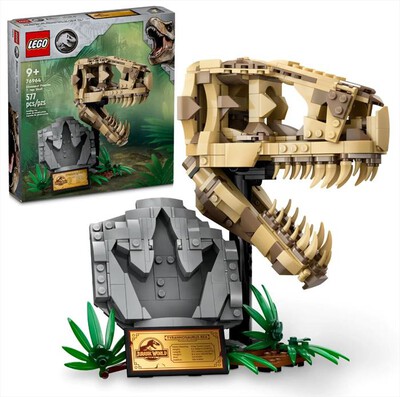 LEGO - JURASSIC Fossili di dinosauro: Teschio T.rex-76964-Multicolore