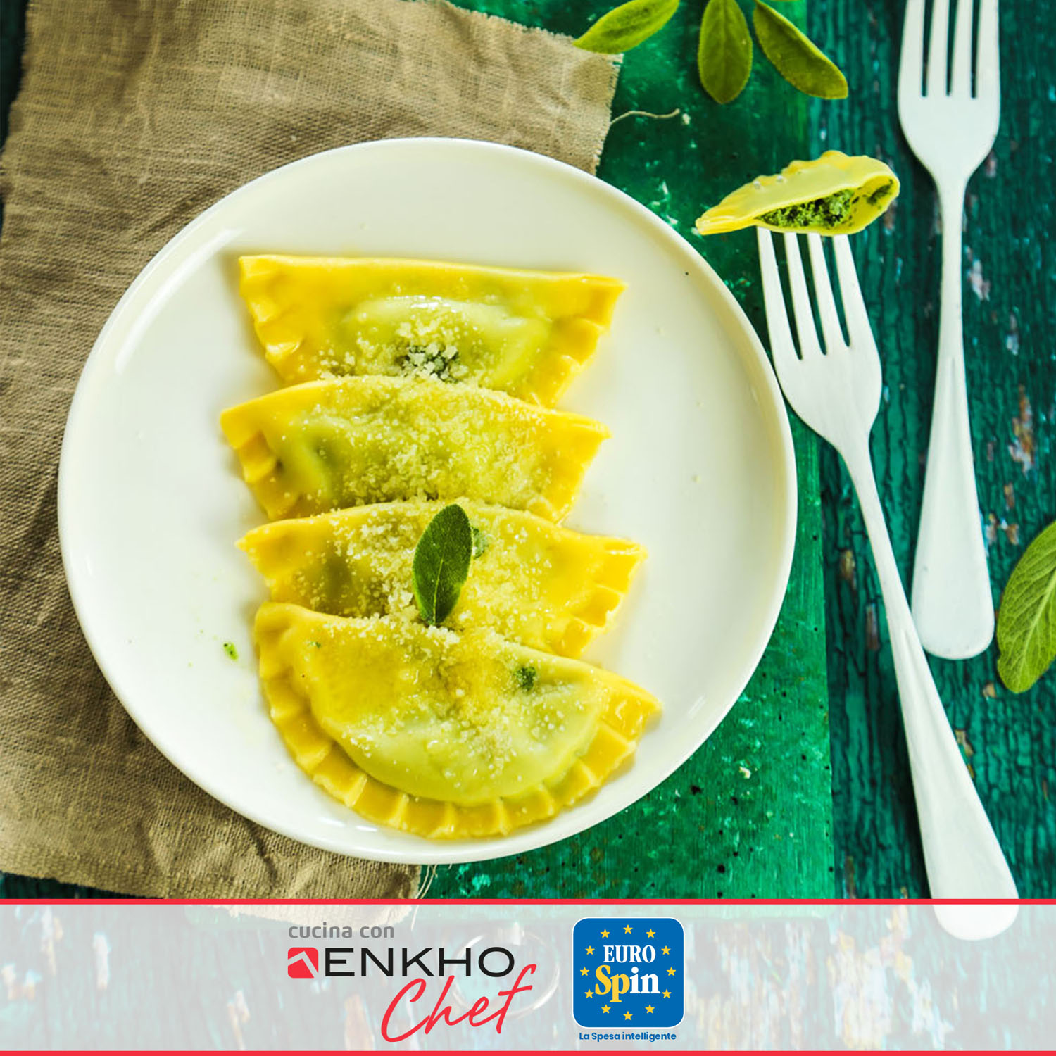 TORTELLI RICOTTA E SPINACI