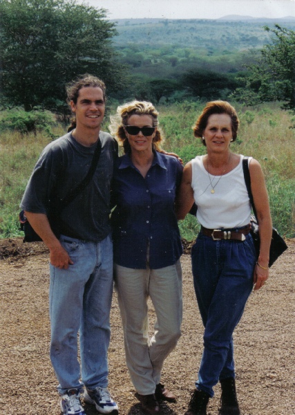 Kim Basinger and Olivia Maritz