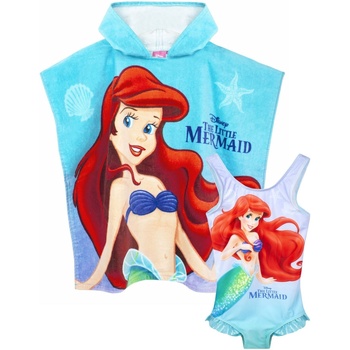 Casa Bambina Accappatoio The Little Mermaid NS6397 Blu