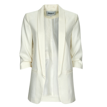 Abbigliamento Donna Giacche / Blazer Only ONLELLY 3/4 LIFE BLAZER TLR Bianco