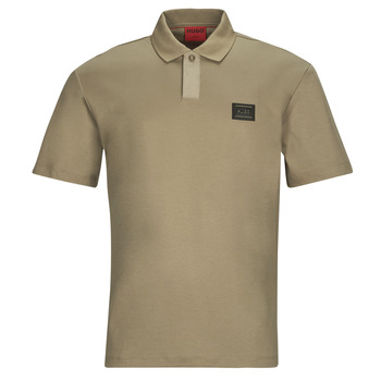 Abbigliamento Uomo Polo maniche corte HUGO Dagros Camel