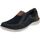 Scarpe Uomo Mocassini Josef Seibel Ciabatte Blu